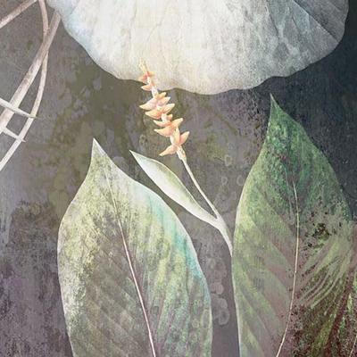 Noordwand Komar Ink Fotobehang Night Flowers - INX4-044