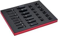 Bahco Foaminlay Fit&Go 2/3 met slagdoppen 1/2" - 27-delig - FF1F2203 - thumbnail