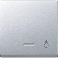 Merten 430960 Wisselschakelaar Afdekking System M Aluminium 1 stuk(s) - thumbnail