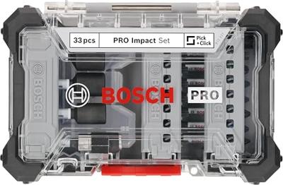 Bosch Professional PRO Impact schroefbitset 33-delig - 2608521U76