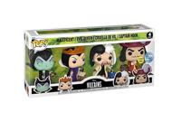 Disney: Villains Funko Pop Vinyl: Maleficent/Evil Queen/Cruella De Vil/Captain Hook 4-Pack - thumbnail