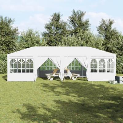 Partytent Wit 800 x 400 x 266 cm Polyester en staal