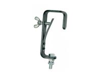 BeamZ G-haak 50mm zwart met lipje - thumbnail