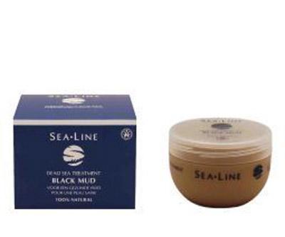 Sea-Line Black mud facial mask & body pack 225 Milliliter