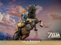 The Legend of Zelda: Breath of the Wild - Link on Horseback Statue Standard Edition (First 4 Figures - thumbnail