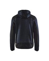 Blåkläder Gebreid vest met softshell 49302117 | Donker marineblauw/Zwart | Maat XS - 7330509658543 - thumbnail