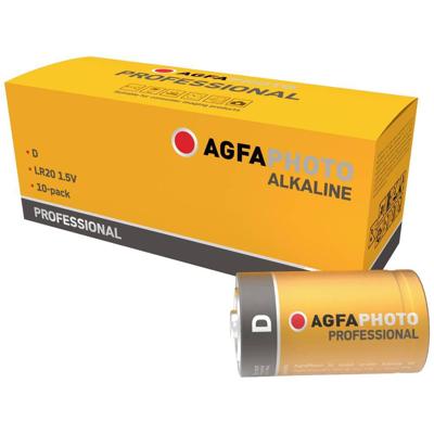 AgfaPhoto Professional LR20 D batterij (mono) Alkaline 1.5 V 10 stuk(s) AgfaPhoto Professional LR20 D batterij (mono) Alkaline 1.5 V 10 stuk(s)