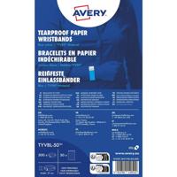 Avery-Zweckform TYVBL-50 Toegangsbandje (l x b) 256 mm x 19 mm kleefstrip 500 stuk(s) - thumbnail