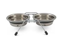 Dinner hondenvoerbak Lumara grijs S - thumbnail