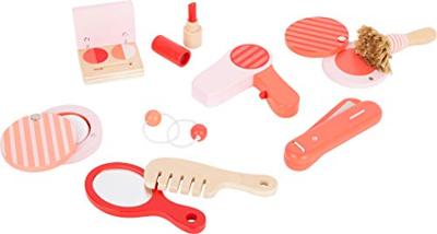 Small Foot houten retro speel make-up in koffer - thumbnail