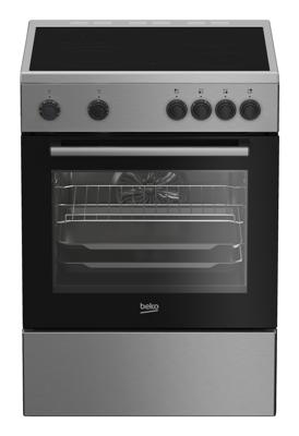 Beko FBM6701X Inductie fornuis Grijs