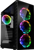 Kolink OBSERVATORY LITE Midi-tower Gaming-behuizing Zwart - thumbnail