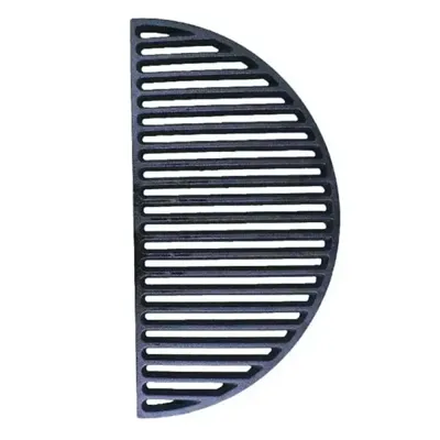 GRLLR half moon cast iron grill grid for ember 22 inch