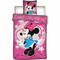 Disney Minnie Mouse Dekbedovertrek Stars - 140 x 200 cm - Polyester - thumbnail