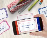 Flashcard Oxford 2.0 75x125mm 80 vel 250gr lijn roze - thumbnail