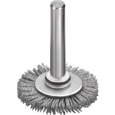 Lessmann Ronde borstel | d. 30 mm schacht 6 mm | SiC slijpborstels korreling 120 6 mm | 18000 min-¹ | 1 stuk - 413841 413841 Lessmann Ronde borstel | d. 30 mm schacht 6 mm | SiC slijpborstels korreling 120 6 mm | 18000 min-¹ | 1 stuk - 413841 413841