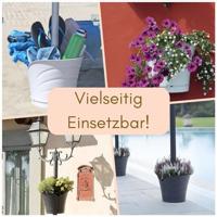 Bama tulipano bloempot 5l 34.5x19x30 cm 4 stuks wit - thumbnail