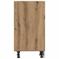 Onderkast Riga 30x44,5x81,5 cm bewerkt hout artisanaal eikenkleur - thumbnail