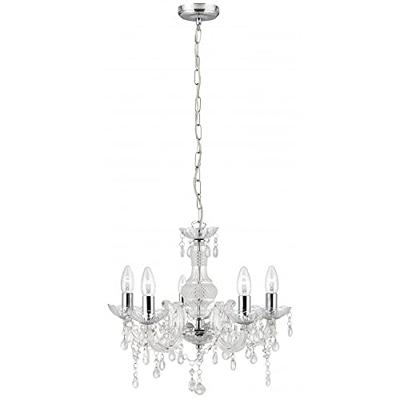 Searchlight KroonluchterMarie Therese Ø 48cm - 1455-5CL