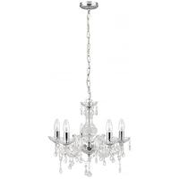 Searchlight KroonluchterMarie Therese Ø 48cm - 1455-5CL - thumbnail