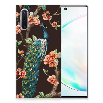 Samsung Galaxy Note 10 | TPU Hoesje | Pauw met Bloemen
