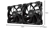 Case fan Mars Gaming MFPWMX2 Ø 12 cm - thumbnail