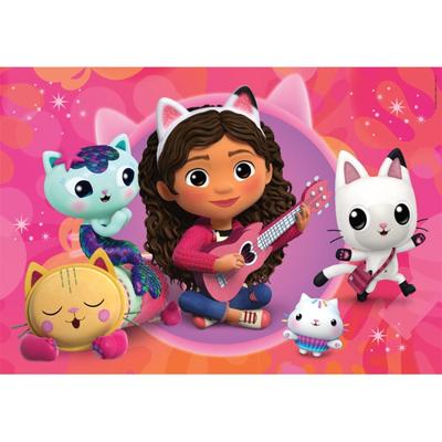 Clementoni puzzel gabby&apos;s poppenhuis, 2x20st.