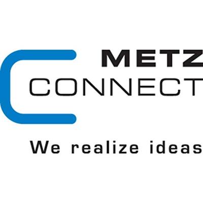 Metz Connect 130855C-E 24 poorten Netwerkpatchpaneel 483 mm (19) CAT 6A 1 HE Zilver (metallic) Ingericht