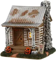 Lemax skeleton cottage verlicht tafereel Spooky Town 2023 - thumbnail