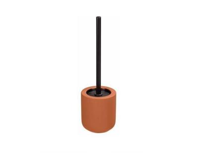 Wenko Wc-borstel met houder - terracotta
