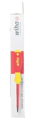Wiha schroevendraaier SoftFinish electric sleufkop/ Phillips-schroevendraaierset, 6-delig 00833 - thumbnail