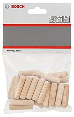 Bosch Accessoires Houtdeuvels 10 mm, 40 mm 30st - 2607000448 - thumbnail
