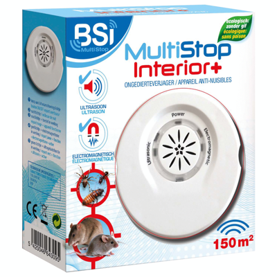 BSI Multi Stop Interior+ ultrasone muisverjager 2 in1
