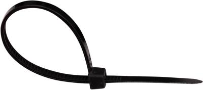 Q-CONNECT kabelbinder, ft 100 x 2,5 mm, pak van 100 stuks, zwart