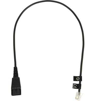 Jabra 8800-00-01 Telefoonheadset kabel 0.50 m Zwart