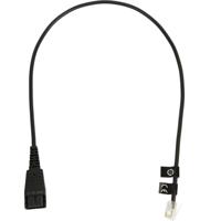 Jabra 8800-00-01 Telefoonheadset kabel 0.50 m Zwart - thumbnail