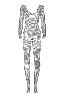 Obsessive - Bodystocking N109 Lange Mouw Open Kruis Net Obsessive - Bodystocking N109 Lange Mouw Open Kruis Net