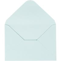 Creativ Company Enveloppen, afmeting envelop 11,5x16 cm, 110 gr, lichtblauw, 10 stuk/ 1 doos - thumbnail