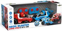 Gear2Play Neon Bumper Cars Pro RC Battle Game - thumbnail