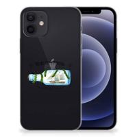 iPhone 12 | 12 Pro (6.1") Telefoonhoesje met Naam Boho Bottle - thumbnail