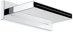 Baduitloop met Waterval Wiesbaden ABS 20x2.2 cm Chroom