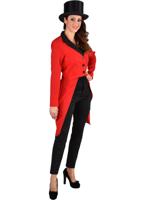 Slipjas rood vrouw - thumbnail