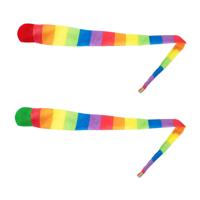 Toi-Toys Play out komeetbal regenboog, 100cm - thumbnail