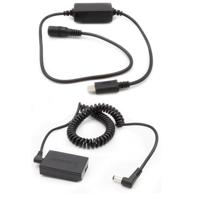 Dummy accu USB-C adapterset DR-E17 voor o.a. Canon EOS M3, EOS M5, EOS M6 - thumbnail