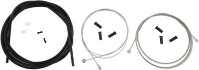 CONTEC remkabelset "stop+" ct brake cable set stop+ steel fr+rear compl black CONTEC remkabelset "stop+" ct brake cable set stop+ steel fr+rear compl black