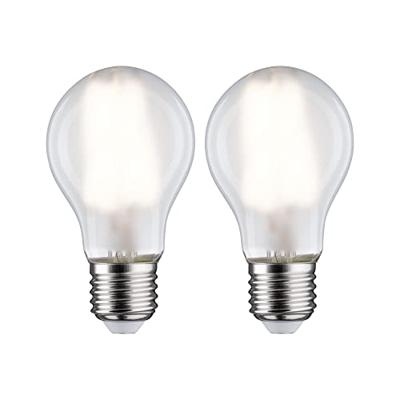 Paulmann 28924 LED-lamp Energielabel E (A - G) E27 Peer 7 W = 60 W Neutraalwit (Ø x h) 60 mm x 106 mm 2 stuk(s)