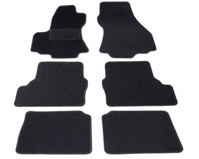 Automatten op maat - zwart stof - Opel Zafira A (7 zits) 1999-2005