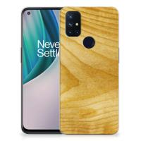 OnePlus Nord N10 5G | Bumper Hoesje | Licht Hout - thumbnail