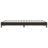 Bedframe zonder matras 140x220 cm fluweel zwart - thumbnail