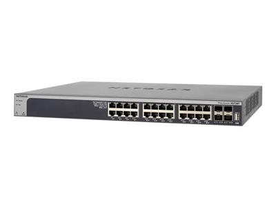 NETGEAR ProSAFE Smart Switch - XS728T - 24 x 10 Gigabit Ethernet- en 4 dedicated SFP+ poorten